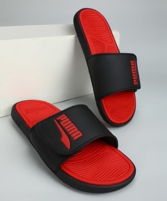 PUMA Men Cool Cat 2.0 V FS Slides(Black 7)