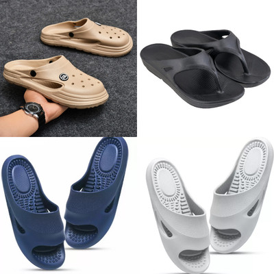 house of common Men Slides(Multicolor , 9)