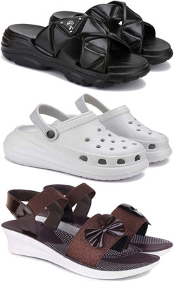 WINGSCRAFT Women Flip Flops(Maroon , 6)