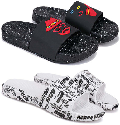 ORICUM Men Slides(Multicolor , 8)