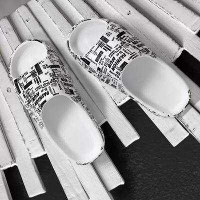 LR Comfort Choice Men Stylish Treding Light Weight Comfortable Waterproof Slides for Men Slides(White , 9)