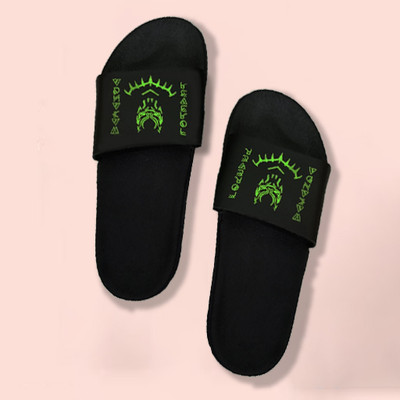 Senflic Men Flip Flops(Green , 6.5)