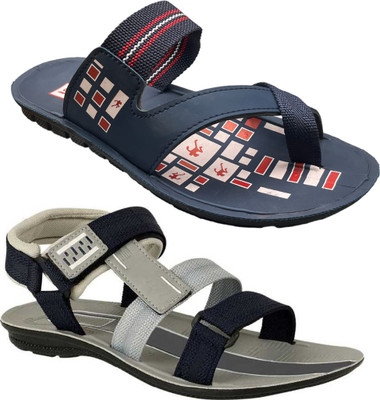 Orvax Men Slippers(Multicolor , 8)