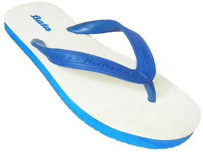 Bata Men Slippers(White , 10)