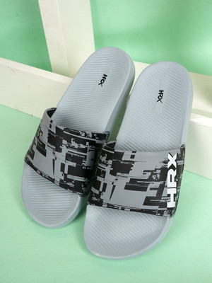 HRX by Hrithik Roshan Men Slides(Grey , 5)