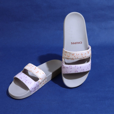 Chupps Women Flip Flops(Purple , 5)