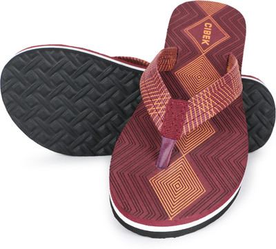 CIBEK Women Doctor step with Cibek comfortable extra soft daily wear women slipper Flip Flops(Maroon , 8)