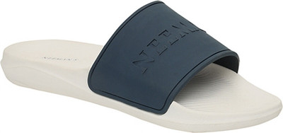 Neemans Men Slides(Blue, White , 10)