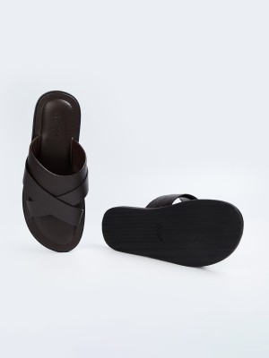 CODE by Lifestyle Men Slippers(Brown , 8)