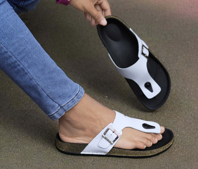 aadi Men Sandals(White , 7)
