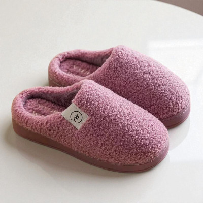 WOLVESDEN Women Flip Flops(Purple , 6)