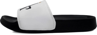 Air Lifestyle Men Slippers(Black, Grey , 7)