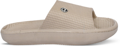 Acorn Men Slides(Beige , 8)