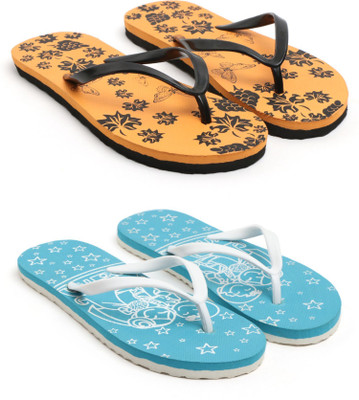 Indrawati Women Indrawati Ortho Hawai Slipper | Footwear Chappal Comfortable Flip Flops(Multicolor , 5)