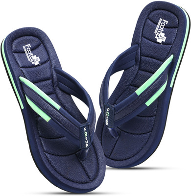 Footup Men Super Soft|Orthopedic|Comfortable|Lightweight|Diabetic Slippers(Navy , 10)