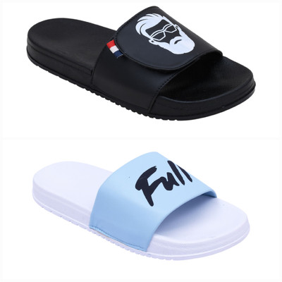 Shoe Mate Men Slides(Multicolor , 8)