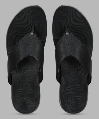 HUSH PUPPIES Men Slippers(Black , 8)