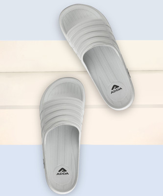Adda Men Slides(Grey , 9)