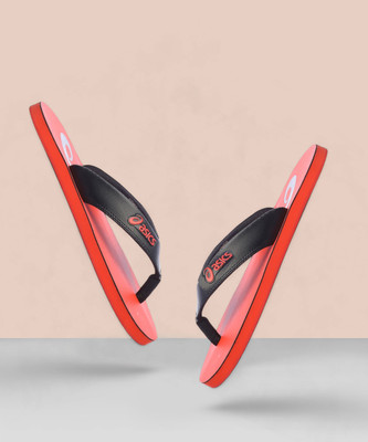 Asics Men Slides(Red , 7)