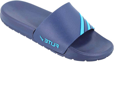 FLITE Men Slides(Blue , 9)