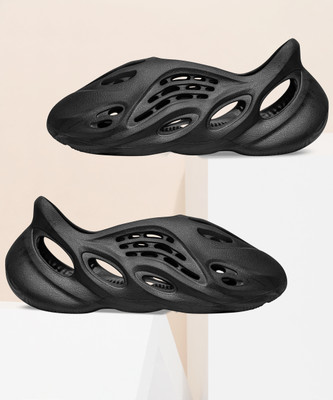 Hitway Men Slides(Black , 11)