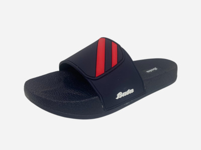 Bata Men Flip Flops(Blue , 8)