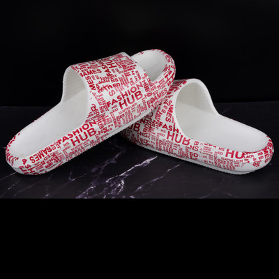 Kroeber Men Slides(Red , 6)