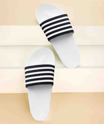 KAPYANSH Men Slides(Black , 10)