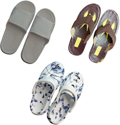 BLIBBERS Men Slippers(Multicolor , 8)