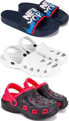 Pennen Men Slippers(Red , 6)