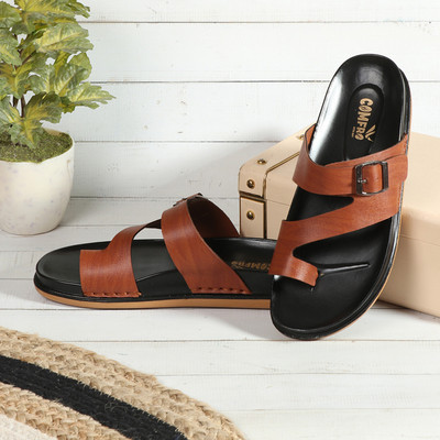 Comfro Men Casual(Tan , 9)