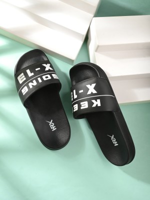 HRX by Hrithik Roshan Men Slides(Black , 8)