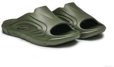 asian Men Slides(Olive , 8)