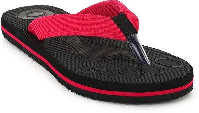 Supex Women Flip Flops(Red , 6)