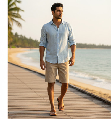 BFOOT Men Slippers(Navy, Copper , 10)