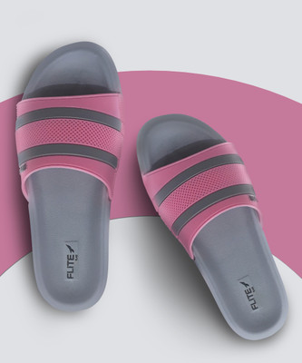 FLITE Women Slides(Grey , 4)