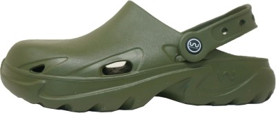 Doubleu Men Clogs(Green , 11)