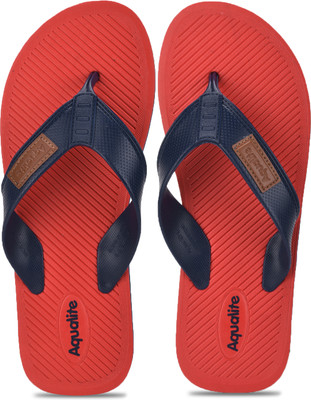 Aqualite Men Slippers(Red , 6)