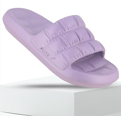 FLITE Women Slides(Purple , 8)