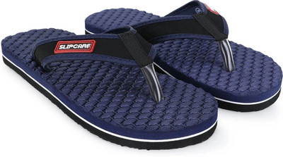 SLIPCARE Men Ortho Care Diabetic Orthopaedic Comfort Lightweight Dr Slippers, Sliders Aqua Flip Flops(Blue , 6)
