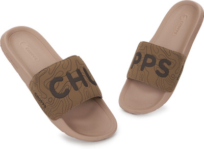 Chupps Men Flip Flops(Beige , 8)