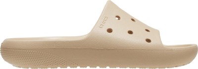 CROCS Women Classic 2.0 Slides(Beige , 6 UK/India)