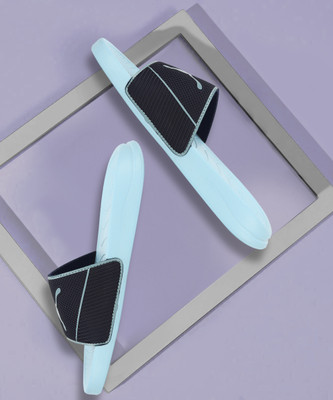 PUMA Men Popcat 20 Shower RES Slides(Blue , 7)