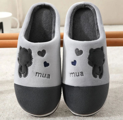 shoptegic Women Slippers(Grey , 8)