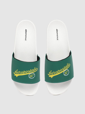 AEROPOSTALE Men Slides(Green , 6)