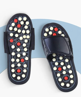 Footriti Men Slides(Black , 7.5)