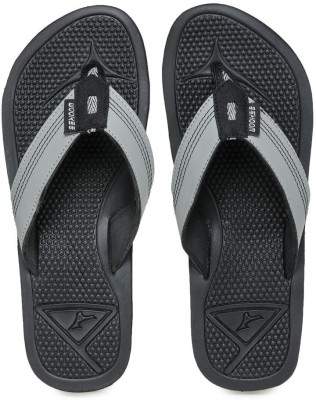 Abros Men Flip Flops(Black , 9)