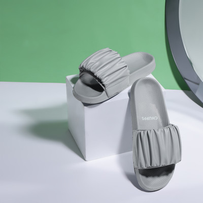 Chupps Women Slides(Grey , 5)