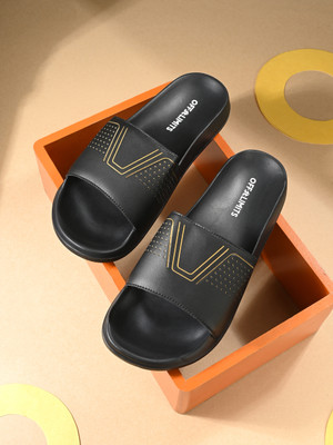 OFF LIMITS Men Slides(Black , 7)