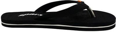 Sparx Women Flip Flops(Black, Black , 4)